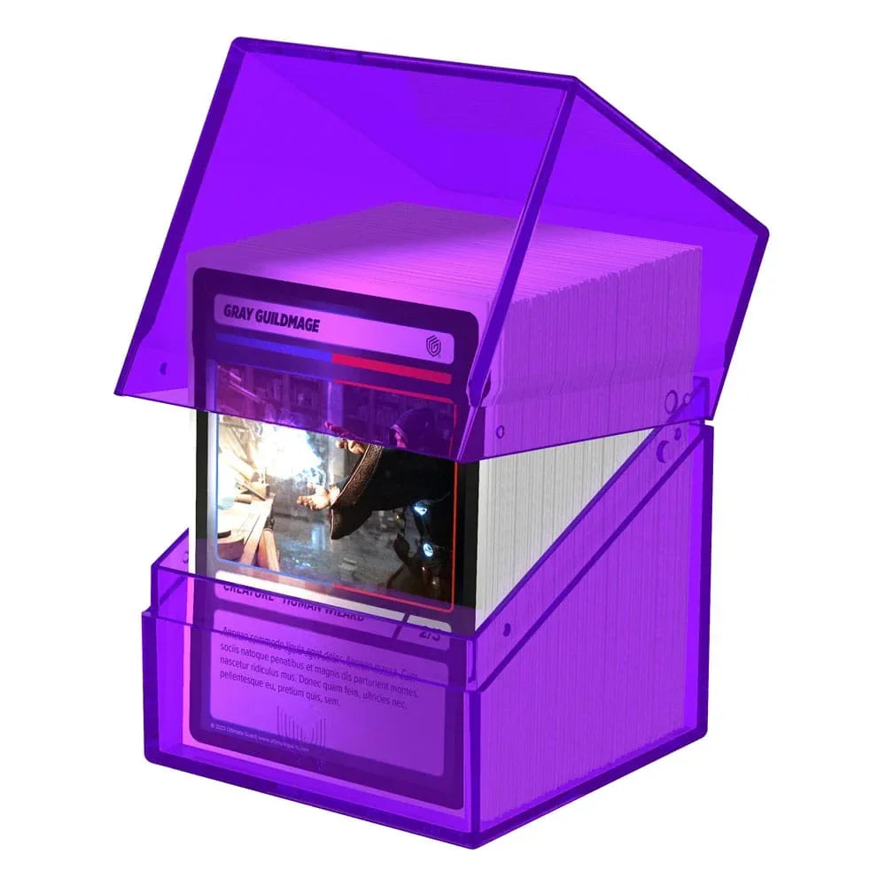 Ultimate Guard Boulder 100+ Clear - Amethyst Ultimate Guard