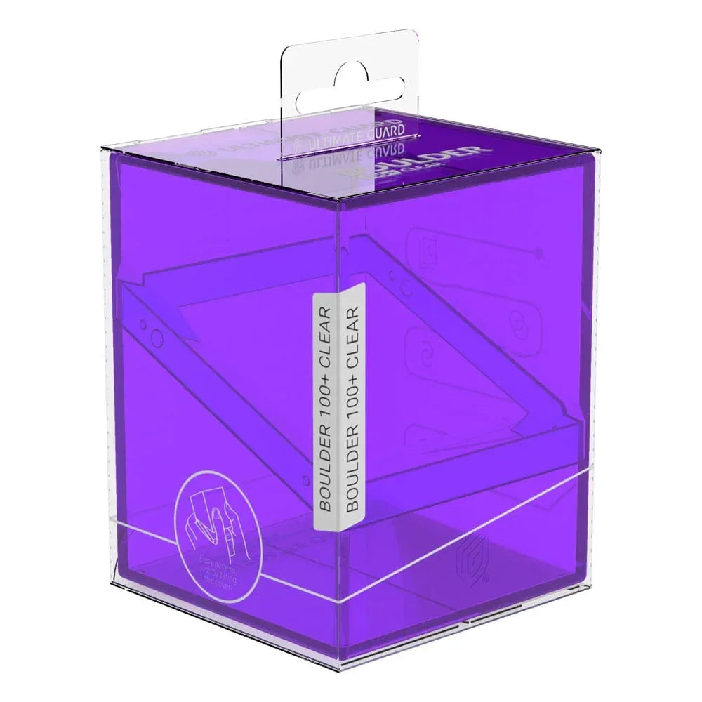 Ultimate Guard Boulder 100+ Clear - Amethyst Ultimate Guard