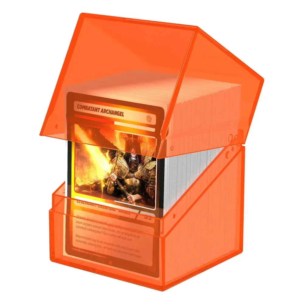 Ultimate Guard Boulder 100+ Clear - Poppy Topaz Ultimate Guard