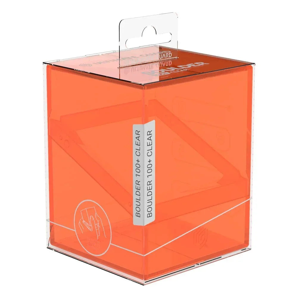 Ultimate Guard Boulder 100+ Clear - Poppy Topaz Ultimate Guard