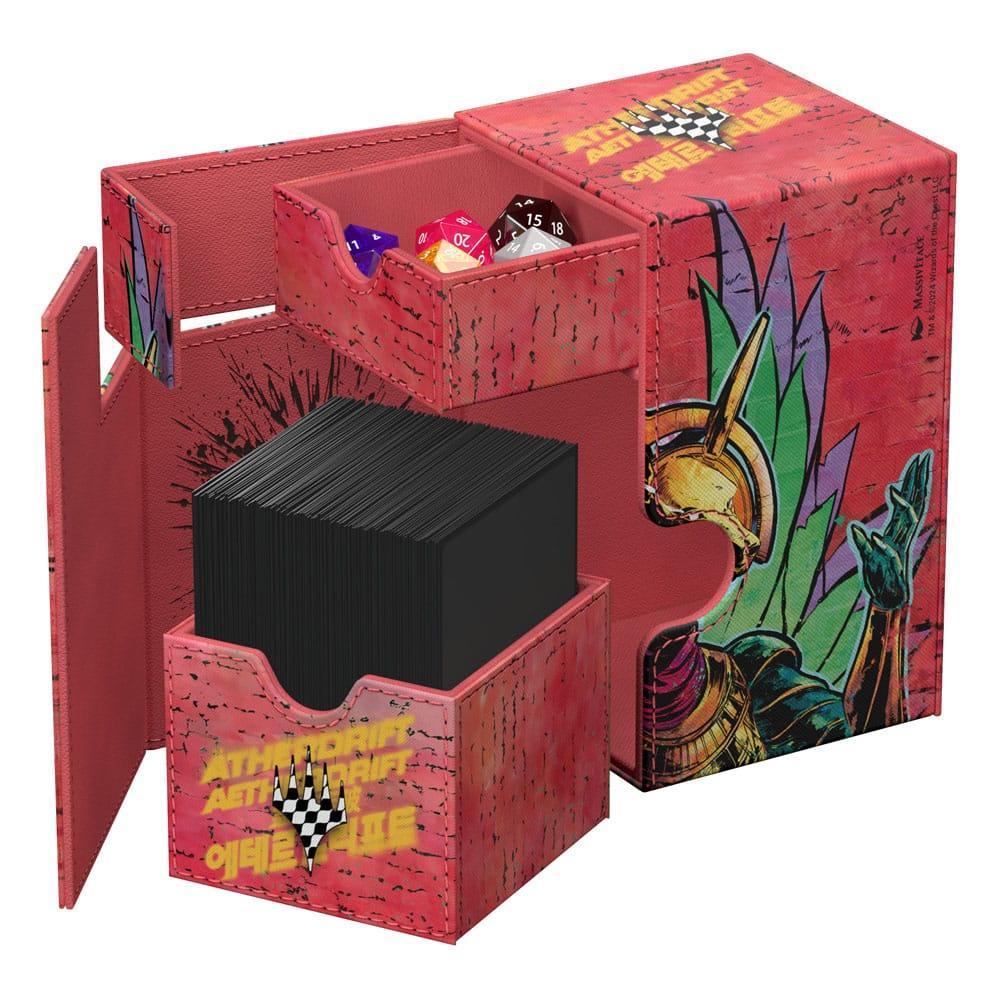 Ultimate Guard Flip'n'Tray 100+ Xenoskin - Magic: The Gathering Aetherdrift Design 2 Ultimate Guard