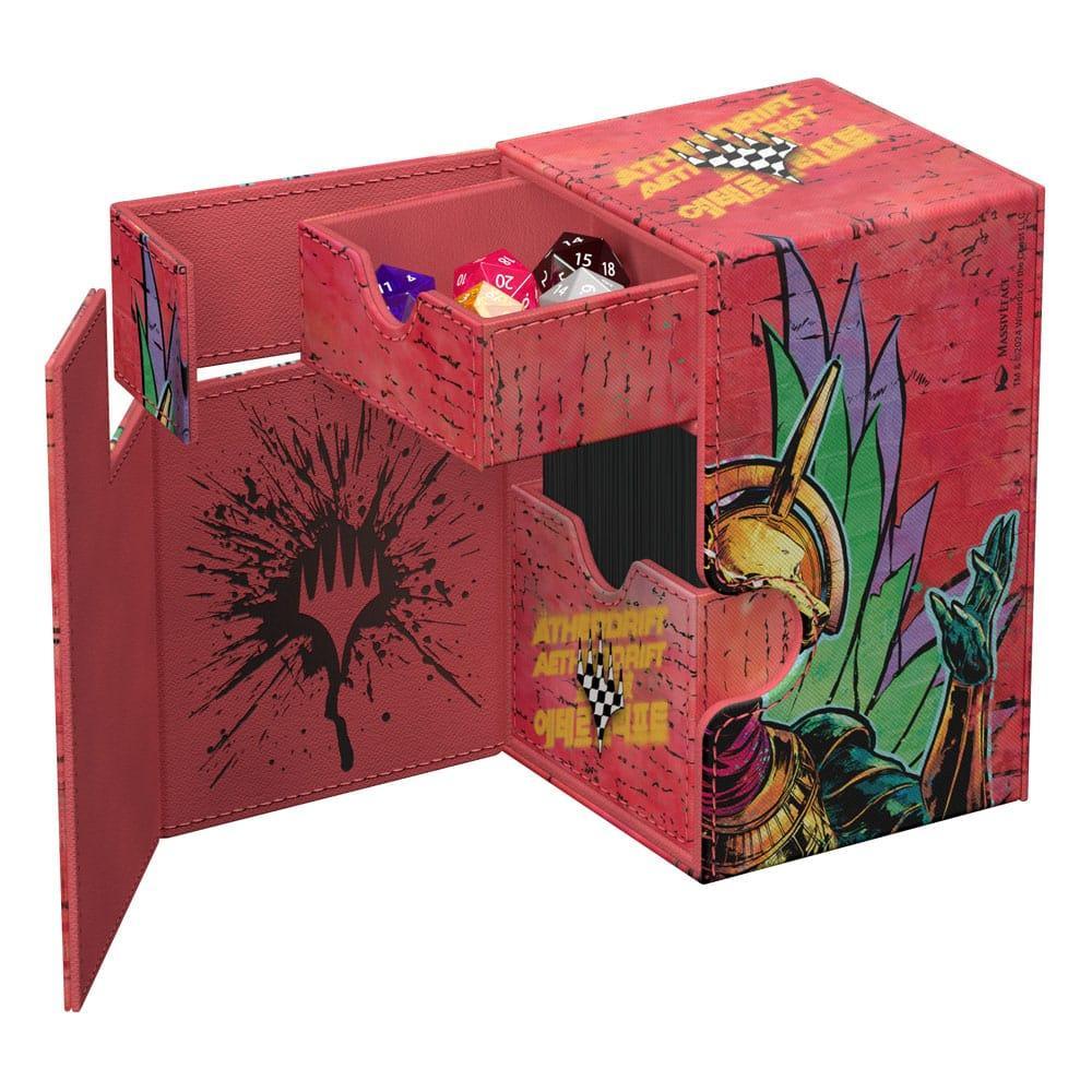 Ultimate Guard Flip'n'Tray 100+ Xenoskin - Magic: The Gathering Aetherdrift Design 2 Ultimate Guard