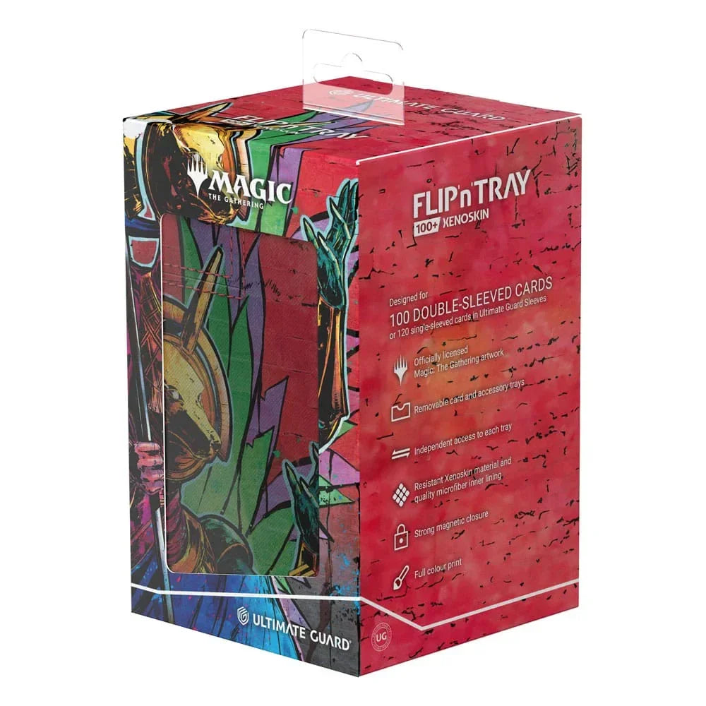 Ultimate Guard Flip'n'Tray 100+ Xenoskin - Magic: The Gathering Aetherdrift Design 2 Ultimate Guard