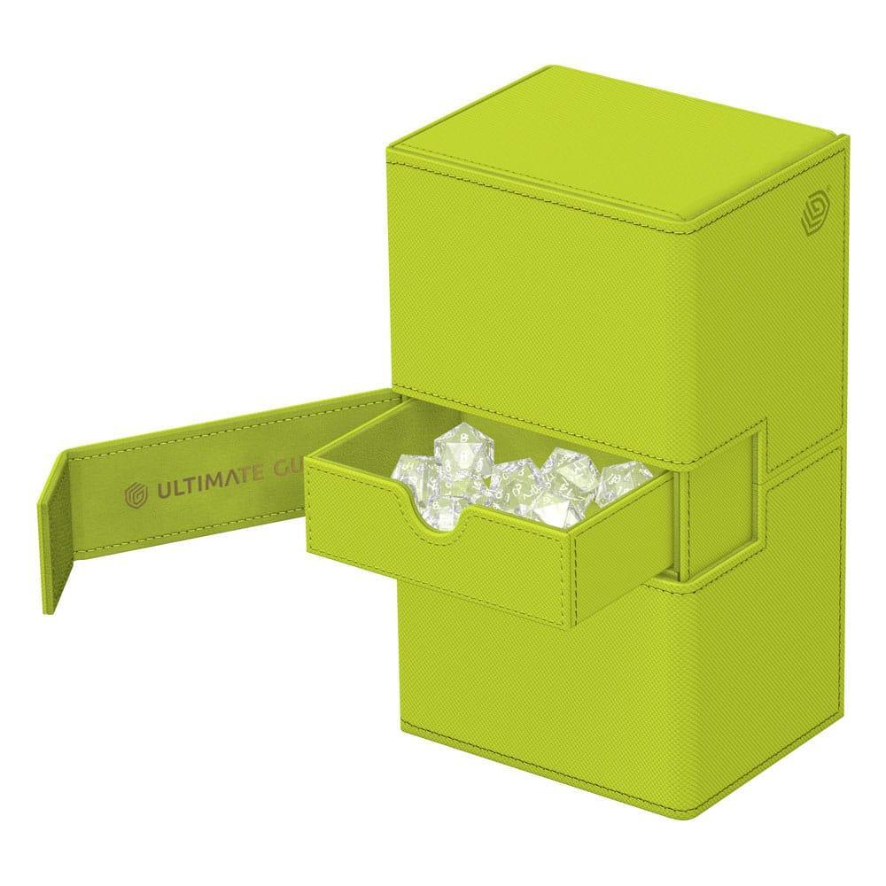 Ultimate Guard Twin Flip'n'Tray 200+ Xenoskin "Sommarutgåvan 2025" - Lime Ultimate Guard