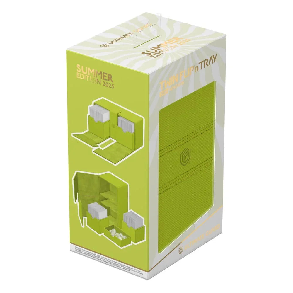 Ultimate Guard Twin Flip'n'Tray 200+ Xenoskin "Sommarutgåvan 2025" - Lime Ultimate Guard