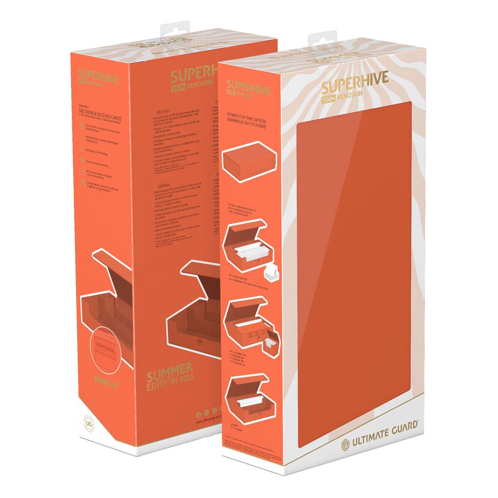 Ultimate Guard Superhive 550+ Xenoskin "Summer Edition 2025" – Peach