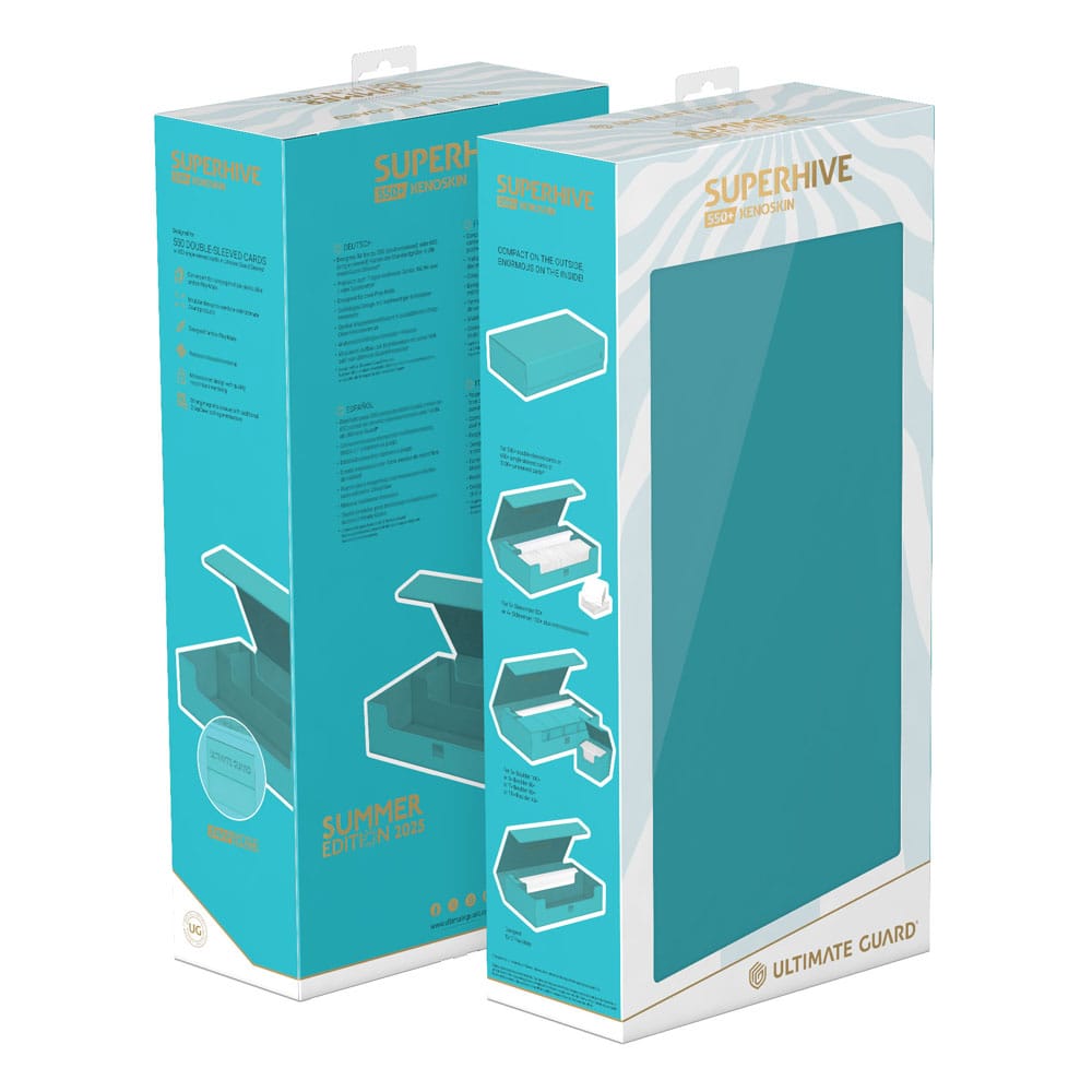 Ultimate Guard Superhive 550+ Xenoskin "Summer Edition 2025" – Lagoon