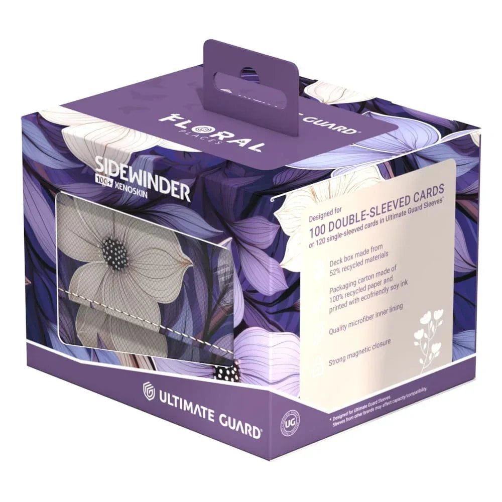 Ultimate Guard Sidewinder 100+ Xenoskin "Floral Places" - Moonlit Glen Ultimate Guard