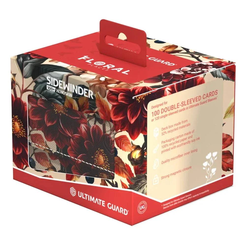 Ultimate Guard Sidewinder 100+ Xenoskin 'Floral Places' - Autumn Heath Ultimate Guard