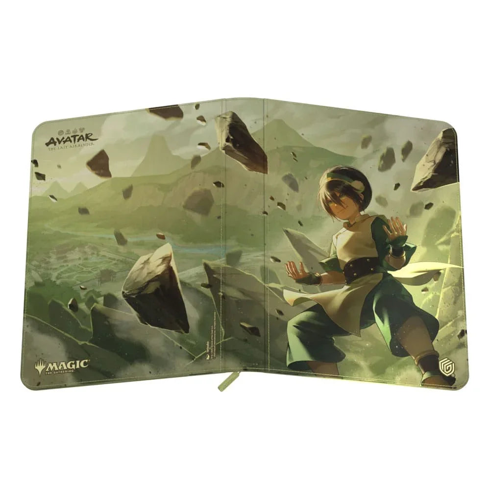 Ultimate Guard Zipfolio 360 Xenoskin - Magic: The Gathering | Avatar: The Last Airbender - Grön Huvudkaraktär Ultimate Guard