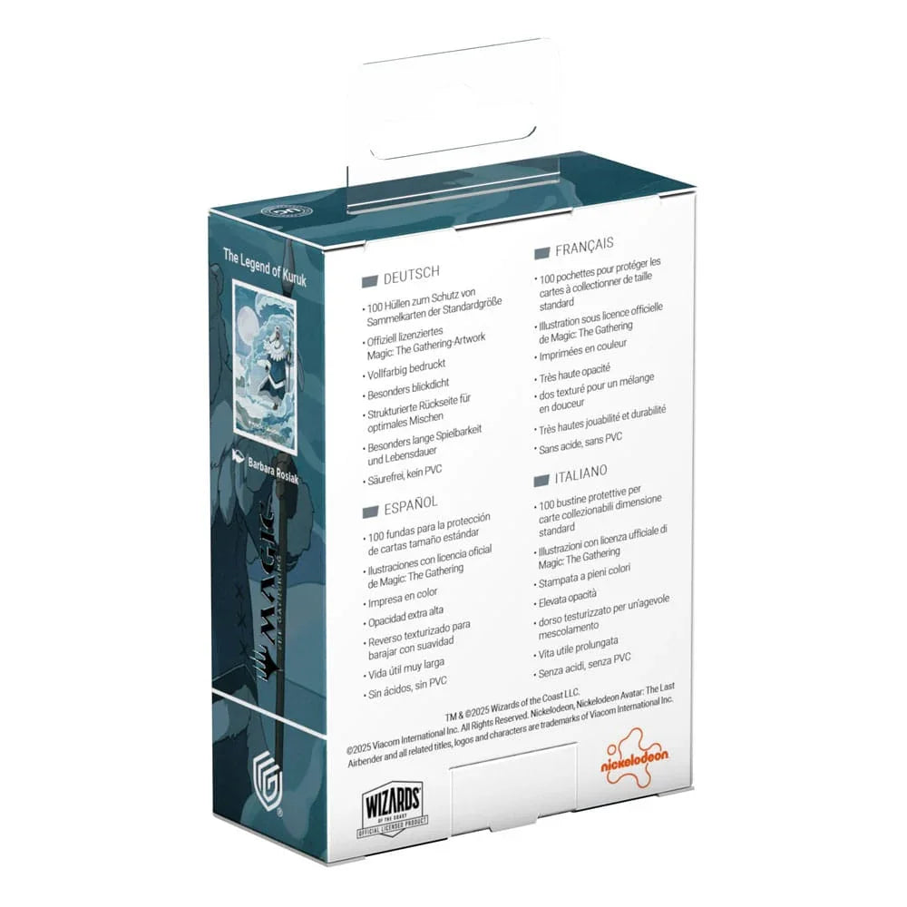 Ultimate Guard Art Sleeves Magic: The Gathering | Avatar: The Last Airbender - Blue Mythic Ultimate Guard