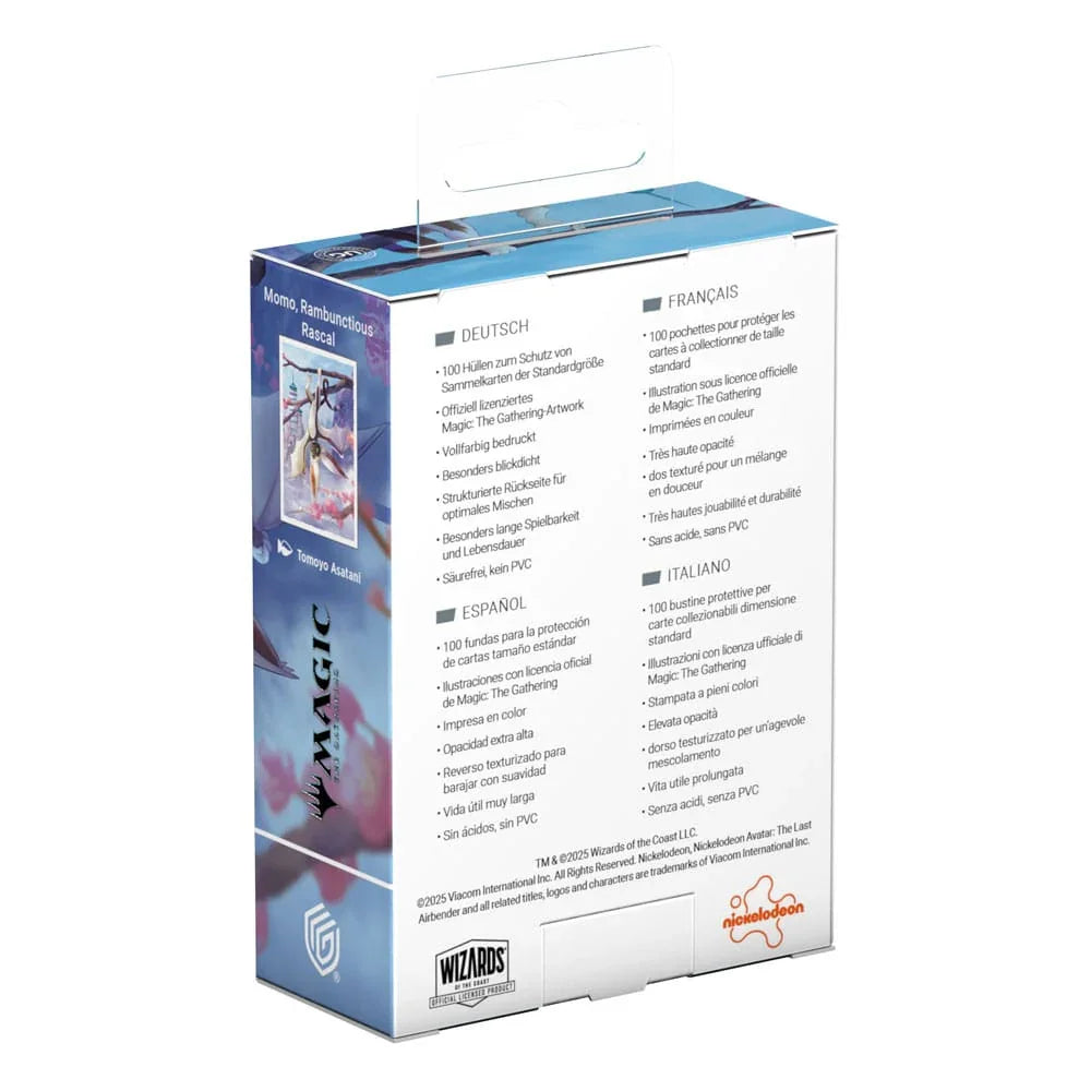 Ultimate Guard Art Sleeves - Magic: The Gathering | Avatar: The Last Airbender - Momo, Rambunctious Rascal Ultimate Guard