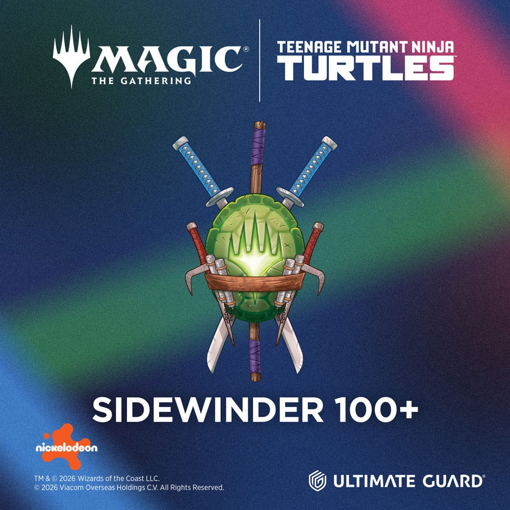 Ultimate Guard Sidewinder 100+ Xenoskin Magic: The Gathering | Teenage Mutant Ninja Turtles - Ö förvaringsbox Ultimate Guard