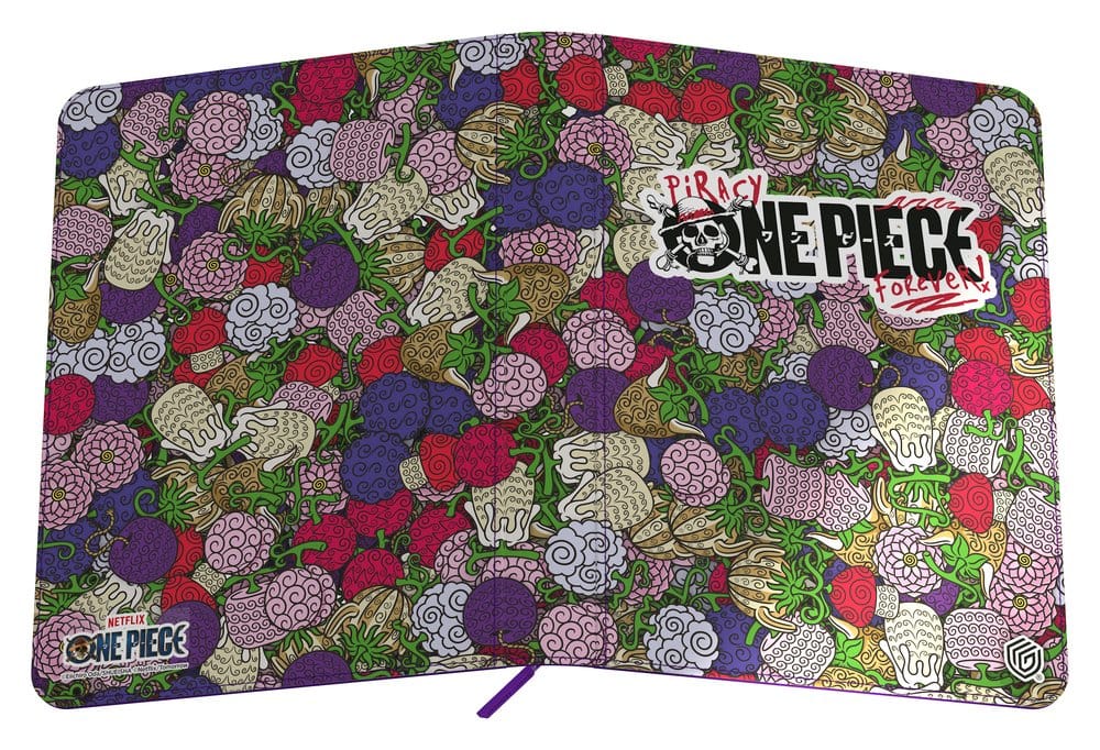 Ultimate Guard Zipfolio 360 Xenoskin One Piece - Devil Fruits samlarpärm med 360 fickor för kort