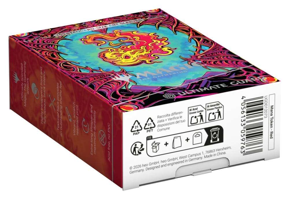 Ultimate Guard Art Sleeves Magic: The Gathering  "Mana Token" - Mountain