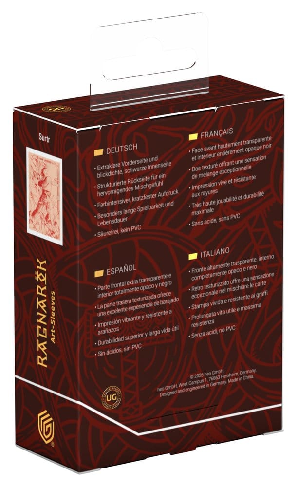 Ultimate Guard Art Sleeves "Ragnarök" - Surtr