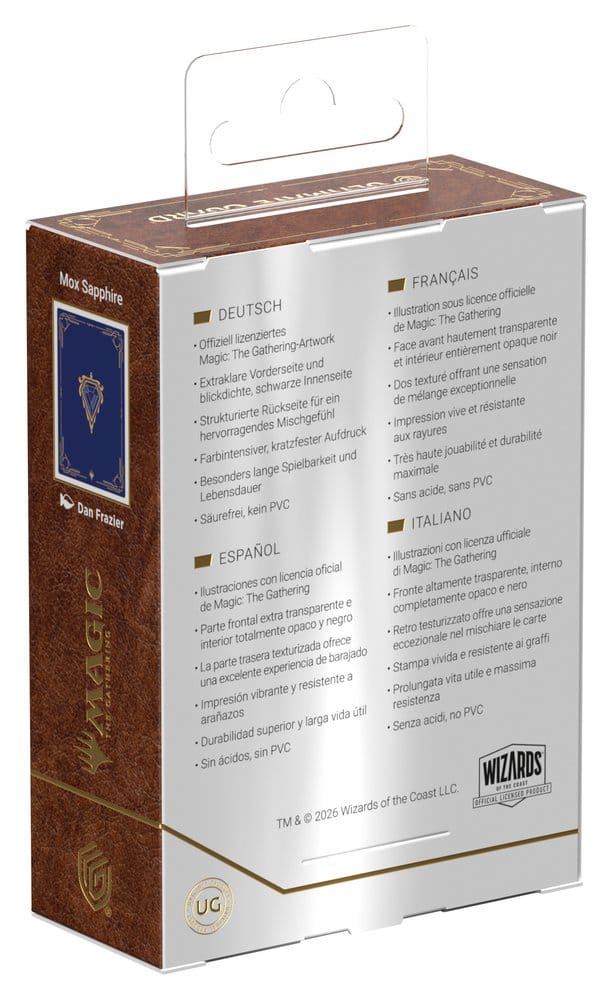 Ultimate Guard Art Sleeves Magic: The Gathering "Mox Collection" - Sapphire