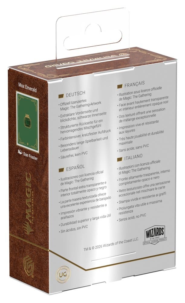 Ultimate Guard Art Sleeves Magic: The Gathering "Mox Collection" - Emerald