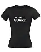 Ultimate Guard Dam T-Shirt Wordmark Svart Stl L Ultimate Guard