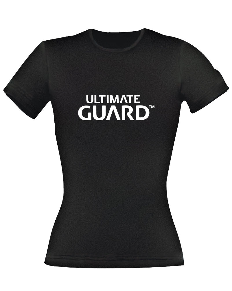 Ultimate Guard Dam T-Shirt Wordmark Svart Stl L Ultimate Guard