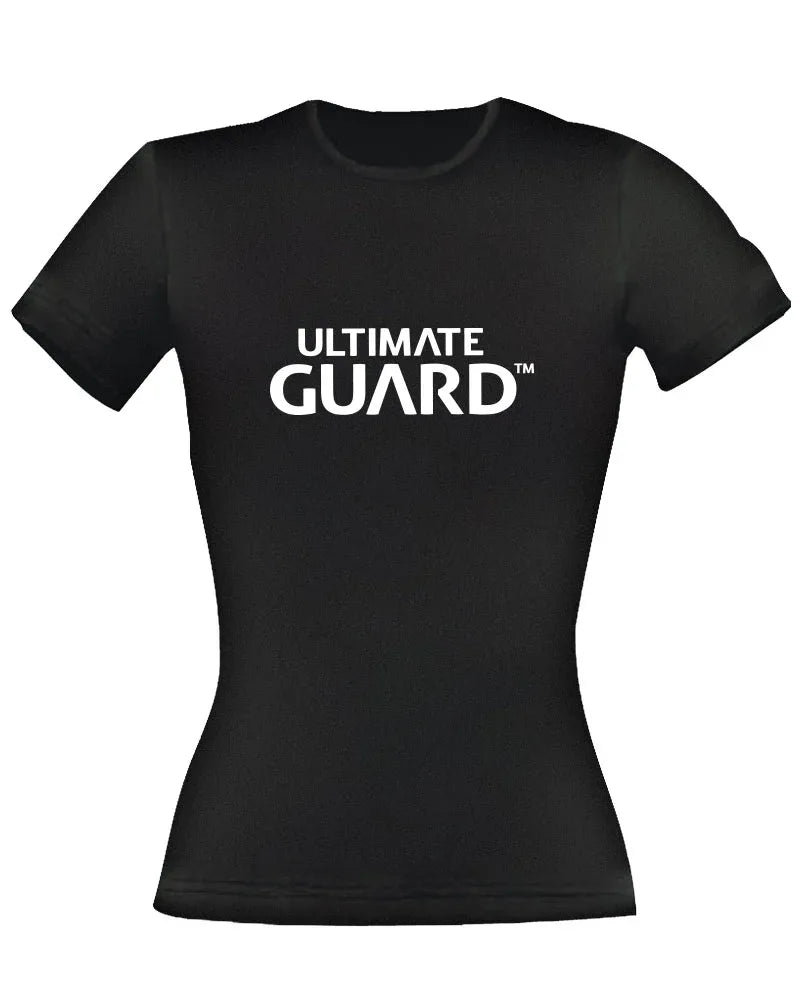 Ultimate Guard Dam T-shirt Wordmark Svart Storlek M Ultimate Guard