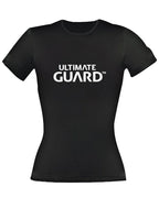 Ultimate Guard Dam T-shirt Wordmark Svart Storlek M Ultimate Guard