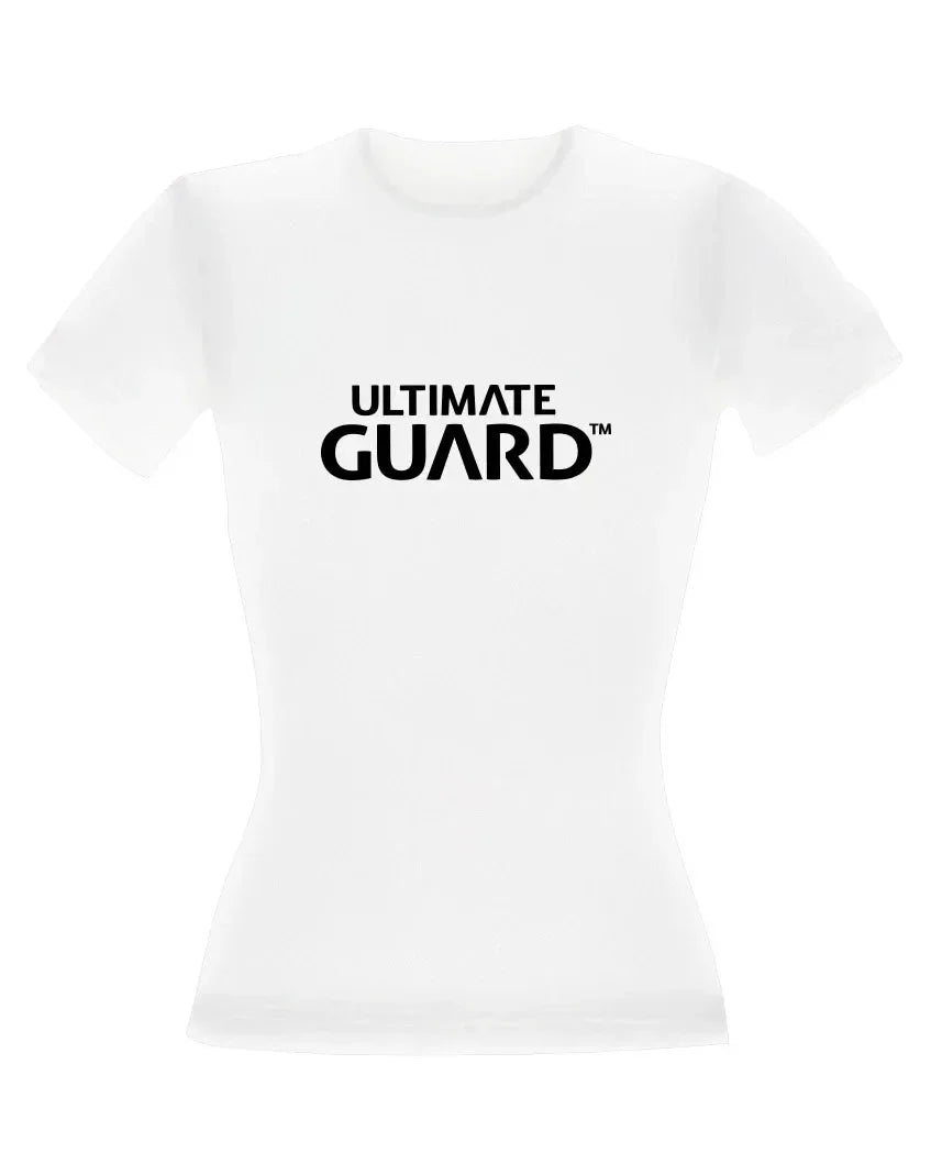 Ultimate Guard T-Shirt för Damer - Wordmark Vit XS Ultimate Guard