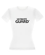 Ultimate Guard T-shirt för Damer - Wordmark Vit Storlek M Ultimate Guard