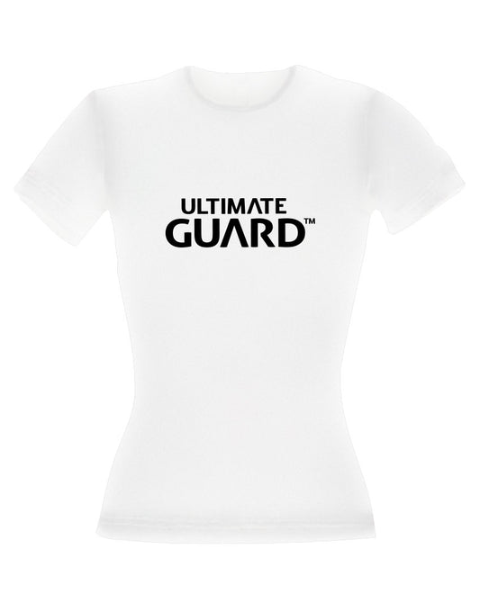 Ultimate Guard Ladies T-Shirt Wordmark White