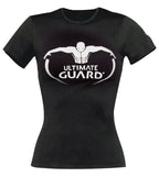 Ultimate Guard Women's T-shirt Logo Black Size XS