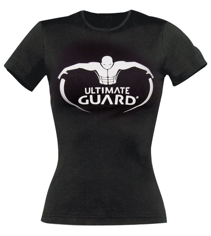 Ultimate Guard Ladies' T-shirt Logo Black Size XL