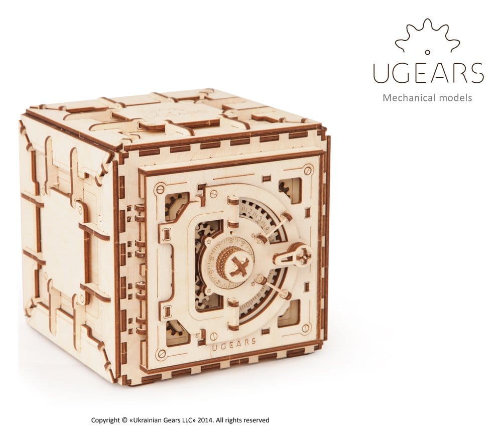 Ugears 3D Wooden Puzzle Safe