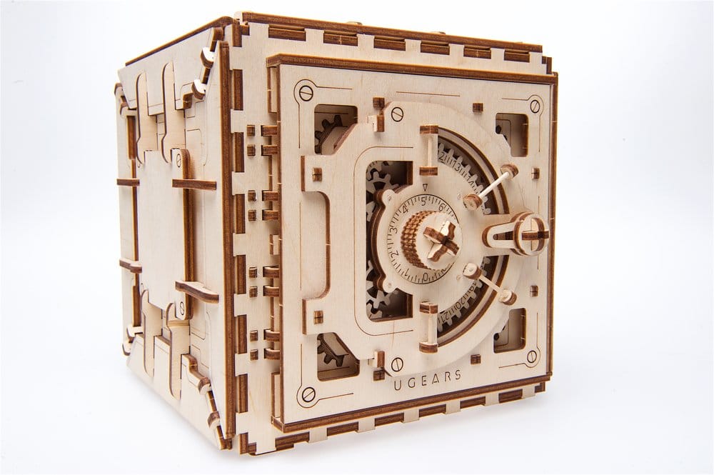 Ugears 3D Wooden Puzzle Safe