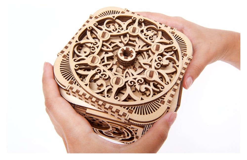 Ugears 3D Wooden Puzzle Treasure Box