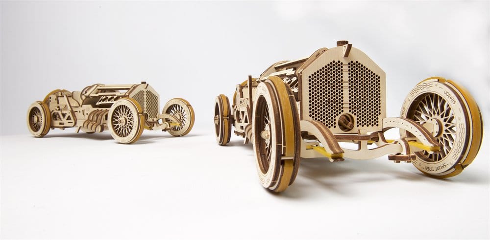 Ugears 3D Wooden Puzzle U-9 Grand Prix Car