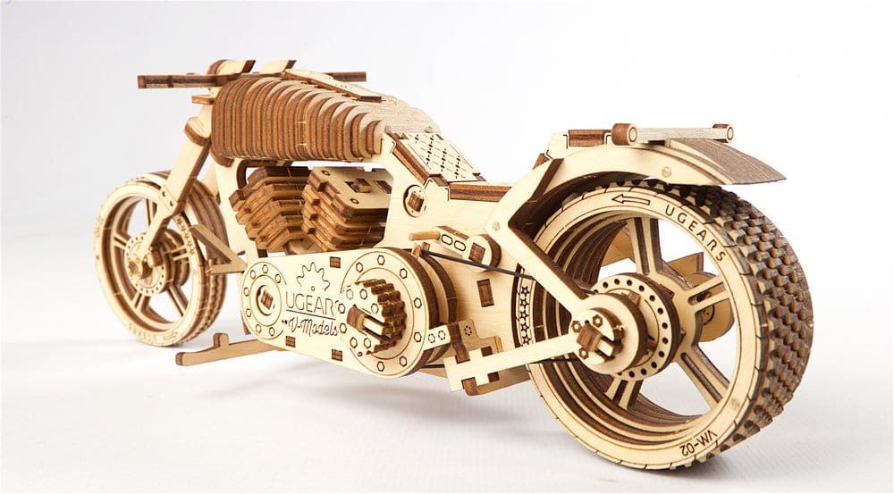 Ugears 3D Wooden Puzzle Bike VM-02
