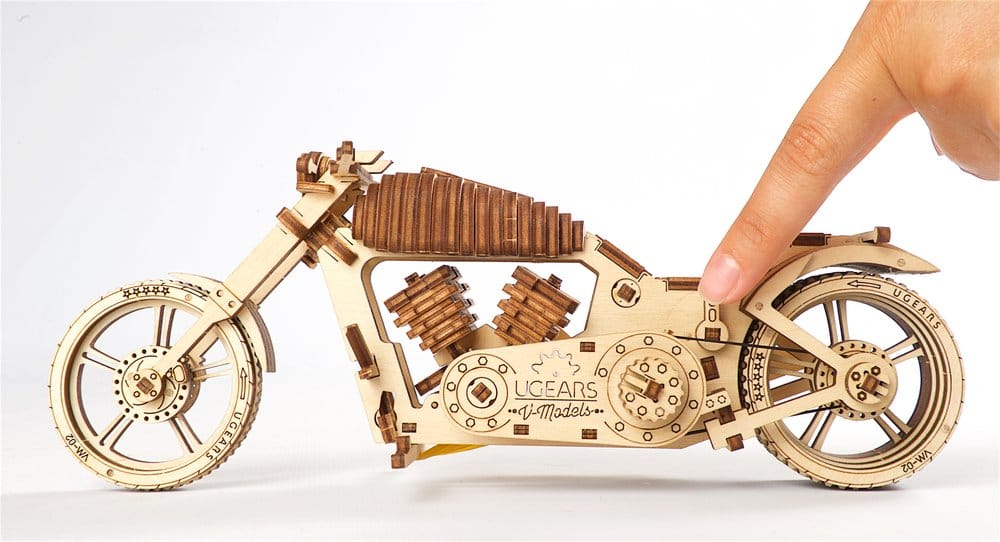 Ugears 3D Wooden Puzzle Bike VM-02