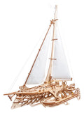 Ugears 3D Wooden Puzzle Trimaran Merihobus