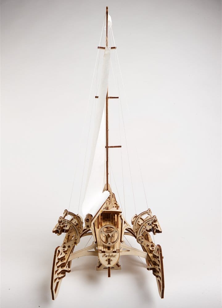Ugears 3D Wooden Puzzle Trimaran Merihobus