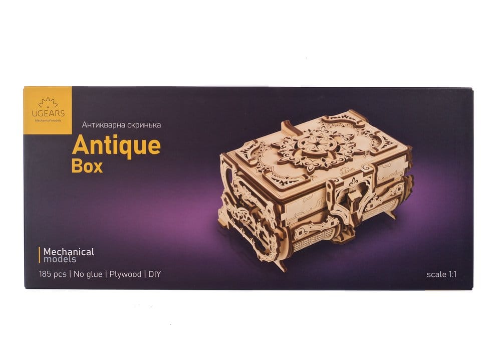 Ugears 3D Wooden Puzzle Antique Box