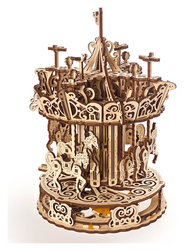 Ugears 3D Wooden Puzzle Carousel