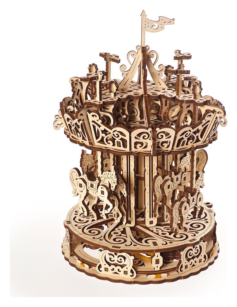 Ugears 3D Wooden Puzzle Carousel