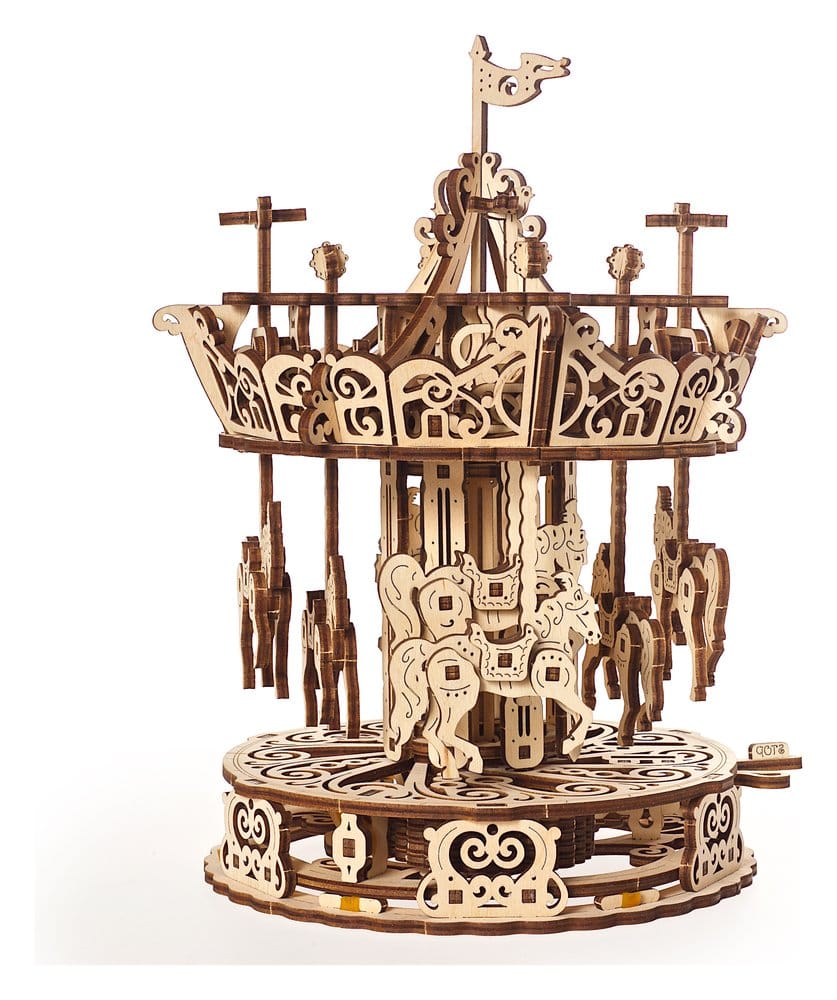 Ugears 3D Wooden Puzzle Carousel
