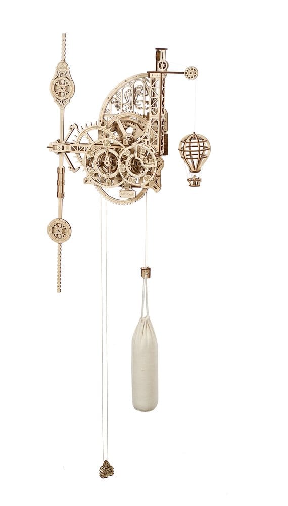 Ugears 3D Wooden Puzzle Aero Clock