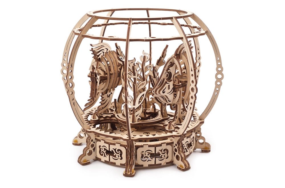 Ugears 3D Wooden Puzzle Mechanical Aquarium
