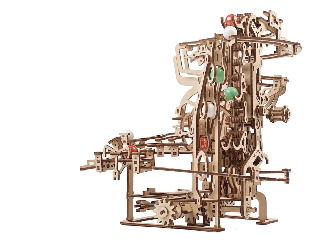 Ugears 3D Wooden Puzzle Marble Run Chain Hoist
