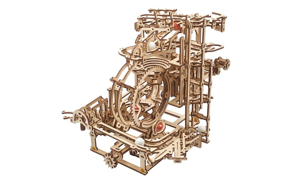 Ugears 3D Wooden Puzzle Marble Run Stepped Hoist