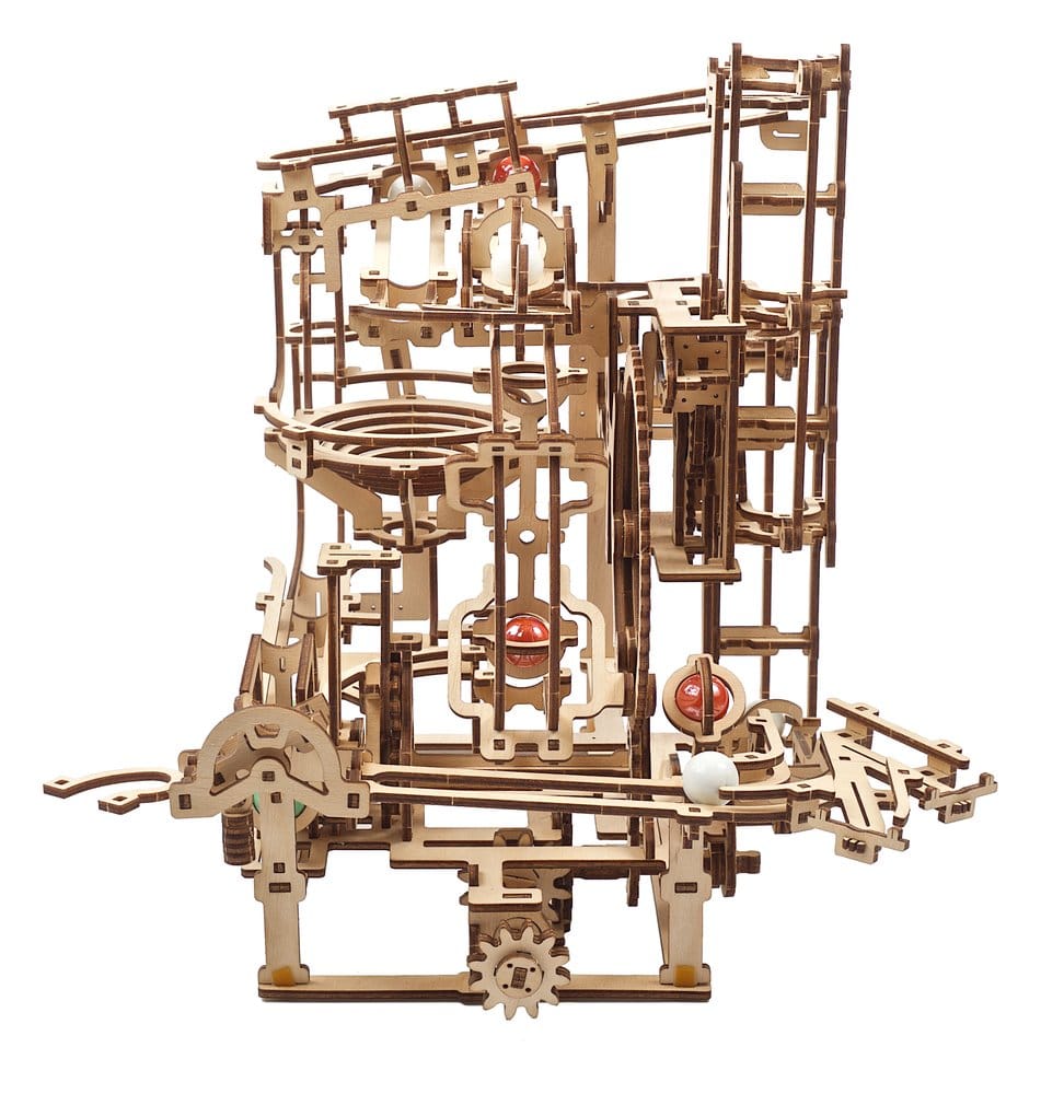 Ugears 3D Wooden Puzzle Marble Run Stepped Hoist
