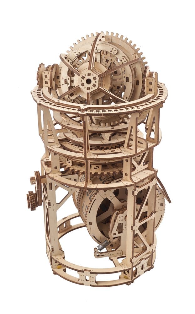 Ugears 3D Wooden Puzzle Sky Watcher Tourbillon Table Clock