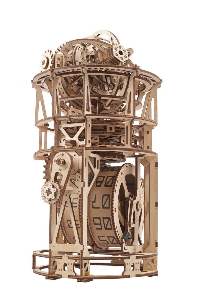 Ugears 3D Wooden Puzzle Sky Watcher Tourbillon Table Clock